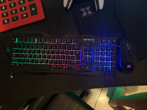 Tastatura gaming serioux +mouse stare foarte buna ambele