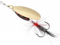 Lingurita Rotativa MIKADO Spinner M-Grub, Gold / Black Tiger, Nr.2, 7