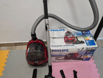 Aspirator Philips PowerPro Compact fără sac FC9323 rosu