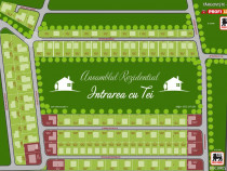 Terenuri cu curent, gaze, in rate 500&euro;/luna langa Crevedia, Buftea