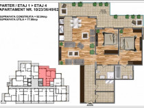 Apartamente noi finisate, 2-3 camere, 30-90 mp, zona Nord-An