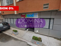 Spațiu comercial ultracentral - 135 mp *vitrină 12 m.l.*