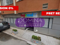 Spațiu comercial ultracentral - 135 mp *vitrină 12 m.l.*