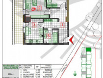 Promotie! Apartament de 3 camere, 2 bai, 119mp, mobilat si u