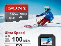 SONY SD Card 64GB 30RON, 256GB cu adaptor - noi