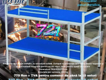 OFERTĂ PROMO Pat Metalic Etajat - Model BEL 1 !