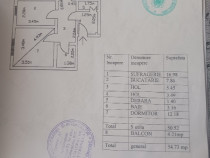 Apartament 2 camere Piata Noua pe Gavrilov Corneliu.