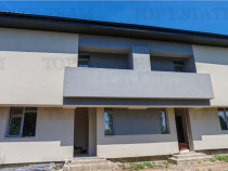 Vila individuala cuplata 5 camere, P 1 M, incalzire in pardo