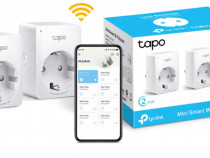 2 prize wi-fi smart tp-link mini tapo p100 cu control vocal mod away