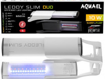 Lampa LED pt acvarii, Aquael, Leddy Slim Duo, 10W, 20-30cm garantie