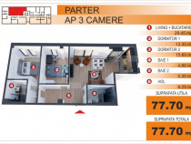 Comision 0%! Apartament 3 camere, EXCLUSIV in Blitz, zona Im