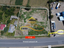 Teren la strada principala - E85 - DE INCHIRIAT - OFERTA!