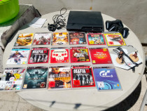 Joc de consolă PS3 cu manete și jocuri