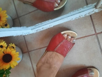 Saboți piele naturală 36