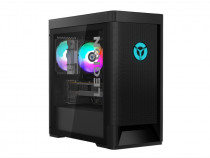 Desktop pc + monitor + boxe