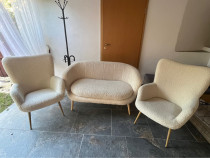 Canapea și două fotolii