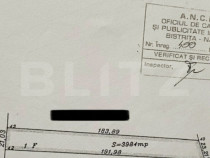 Teren 4000 mp, pretabil cabană, Livezile &ndash; l&acirc;ngă Rid Ae