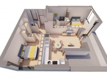 PENTHOUSE ARED cu 3 camere si terasa generoasa Comision 0...