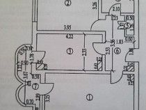 Apartament cu 2 camere in I. C. Frimu