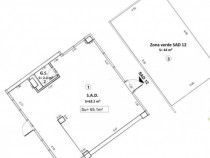 Spațiu comercial, 65 mp, zona Centrala