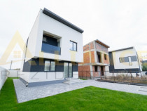 Vila individuala cu 4 camere, 3 bai, Teren 300 MP - Soseaua Leordeni