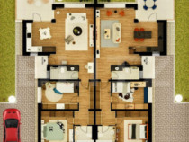 Duplex la „la cheie”– 84 mp utili, Zona Mosnita Noua