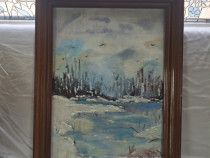 Tablouri vechi semnate Angela Mitru