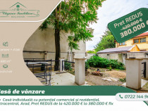 Casă individuală cu potențial comercial și rezidențial,