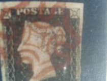 Primul timbru din Lume cu prima serie A-A