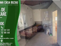 Casa si teren 3500mp in comuna Amaru/BZ ~ 4 camere ~ renovata in 2025