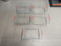 Vand 5 cosuri metalice pt cumparaturi magazin,super market
