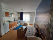 Apartament semidecomandat complet mobilat si utilat, parcare