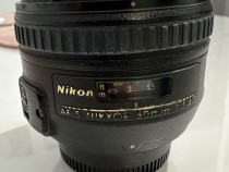 Obiectiv nikon 50mm 1.4 Nikon FX.