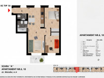 Apartament 3 camere 60 mp, Zorilor, l&acirc;ngă liceul Waldorf,