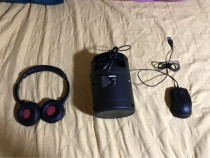 Boxa sonor / Head phone Bluetooth / Mouse optical cu fir