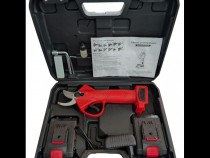 Foarfecă viță de vie și crengi GERMAN MEISTER, 2 acumulatori 128V 8Ah