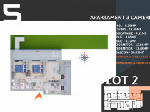 3 Camere Gradina -Acces rapid STB