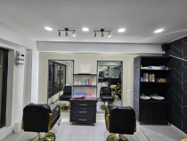 Spatiu comercial, 102 mp, salon de infrumusetare complet ech