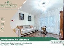 Apartament cu 2 camere, zona Lebada, Arad