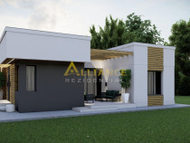 Casa individuala - 3 dormitoare -110 mp utili - 412 mp teren