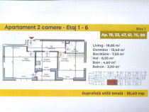 2 camere in rate pe 3 ani direct la dezvoltator - Berceni se