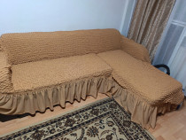 Canapea extensibila colțar