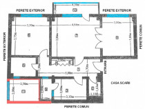 Apartament 3 camere / Decomandat / 70m2 / Et.3 / Proprietar Str. Doina