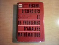 Recueil d'exercices et de problemes d'analyse mathematique