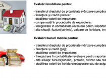 Evaluator autorizat (evaluari imobiliare, bunuri mobile)