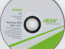 Recovery DVD Windows 8 pentru tableta Acer iconia w3-810