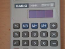 Calculator solar Casio HS-8L vintage an 1985