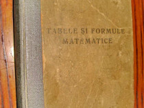 Tabele Logaritmice la cinci decimale Franta 1931 ed. veche.
