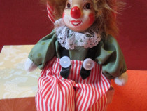 Clown prietenos vintage Wertoy -un cadou inedit