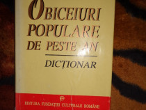 Obiceiuri populare de peste an / dictionar- Ion Ghinoiu